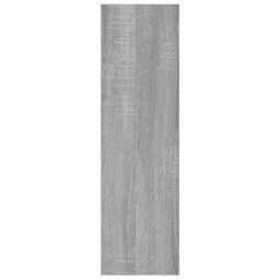 Berkfield Home Wall Shelf Grey Sonoma 75x16x55 cm Engineered Wood - Size: 75 x 16 x 55 cm - thumbnail 4