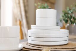 Mikasa Camberlie Porcelain 12-Piece White Dinner Set - thumbnail 4