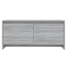 Berkfield Home Coffee Table Grey Sonoma 90x50x41.5 cm Engineered Wood - thumbnail 5