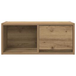 Berkfield Home TV Cabinets 2 pcs Artisan Oak 60x31x25.5 cm Engineered Wood in Brown - thumbnail 7