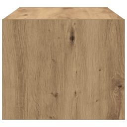 Berkfield Home TV Cabinets 2 pcs Artisan Oak 60x31x25.5 cm Engineered Wood in Brown - thumbnail 8