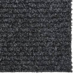 Berkfield Home Dirt Trapper Carpet Runner 100x100 cm Anthracite in Charcoal - Size: 100 cm diameter - thumbnail 3