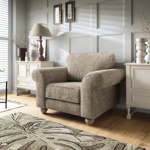 Abakus Direct Ingrid Collection Armchair in Taupe - image 1