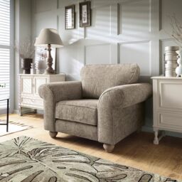 Abakus Direct Ingrid Collection Armchair in Taupe