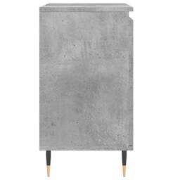 Berkfield Home Bathroom Cabinet Concrete Grey 58x33x60 cm Engineered Wood - Size: 58 x 33 x 60 cm - thumbnail 6