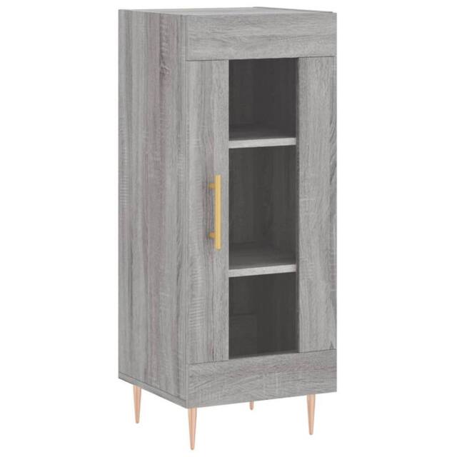 Berkfield Home Sideboard Grey Sonoma 34.5x34x90 cm Engineered Wood - image 1