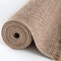 THE RUGS Jute Looking Plain Design Outdoor Rugs in Beige Nature 5000N in Natural - Size: 80 cm x 150 cm - thumbnail 5