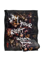 Jim Henson Labyrinth Say Your Right Words Silky Touch Super Soft Throw Blanket 152 X 127 cm in White - thumbnail 2