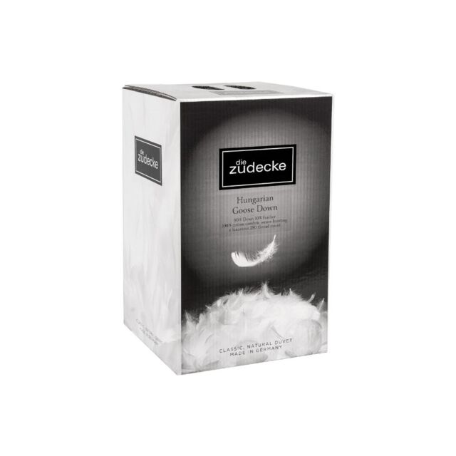 die zudecke Hungarian Goose Down 6tog Duvet in White - Size: Super King - image 1