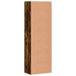 Berkfield Home Highboard Smoked Oak 60x35x180 cm Engineered Wood in Brown - Size: 60 x 35 x 180 cm - thumbnail 5