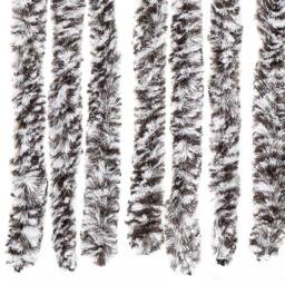 Berkfield Home Insect Curtain Brown & Beige 100x220 cm Chenille - thumbnail 5