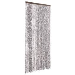 Berkfield Home Insect Curtain Brown & Beige 100x220 cm Chenille