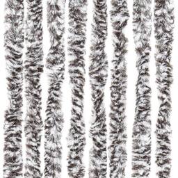 Berkfield Home Insect Curtain Brown & Beige 100x220 cm Chenille - thumbnail 6