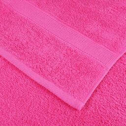 Berkfield Home 12 Piece Premium Towel Set SOLUND Pink 600 gsm - thumbnail 5