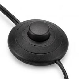Emitto Arc Floor Lamp 4 Color Temperatures Standing Lamp Remote Foot Switch in Beige - thumbnail 7