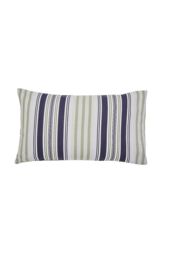 Helena Springfield 'Beach House Stripe' Cotton Duvet Cover Set in Green - Size: Super King - thumbnail 4