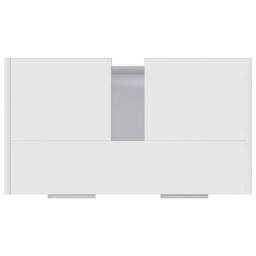 Berkfield Home Bathroom Cabinet White 60x33x61 cm Engineered Wood - Size: 60 x 33 x 61 cm - thumbnail 8
