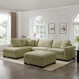 Home Detail Tate Storage Footstool in Light Green - thumbnail 3