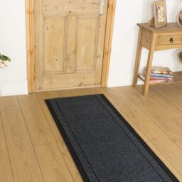 runrug Hallway Carpet Runner Rug - Hardwearing & Durable, 7mm - 'Inca' in Blue - Size: 80 cm x 150 cm - thumbnail 4