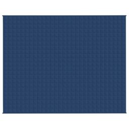 Berkfield Home Weighted Blanket Blue 235x290 cm 11 kg Fabric - thumbnail 3