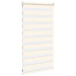 Berkfield Home Zebra Blind Marble Beige 90x100 cm Fabric Width 85.9 cm Polyester - thumbnail 4