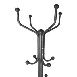 NESTLUNE Free-Standing Steel Coat Rack - Black - thumbnail 7