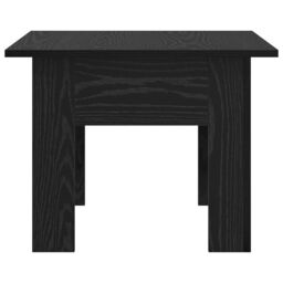 Berkfield Home Coffee Table Black oak 55 x 55 x 42 cm Engineered wood - thumbnail 6