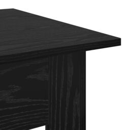 Berkfield Home Coffee Table Black oak 55 x 55 x 42 cm Engineered wood - thumbnail 8
