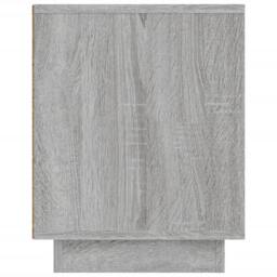 Berkfield Home TV Cabinet Grey Sonoma 80x35x45 cm Engineered Wood - Size: 80 x 35 x 45 cm - thumbnail 8
