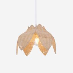 Living and Home AmberNest Natural Rattan Light for Calm Cozy Corners - thumbnail 5