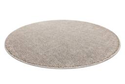 RugsX Casablanca Loom Rug in Brown - Size: 80 cm diameter - thumbnail 3