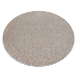 RugsX Casablanca Loom Rug in Brown - Size: 80 cm diameter - thumbnail 1