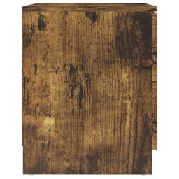Berkfield Home Bedside Cabinets 2 pcs Smoked Oak 40x40x50 cm Engineered Wood in Brown - Size: 40 x 40 x 50 cm - thumbnail 5