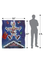 Warner Bros. Wile E Coyote Christmas Vacation Silky Touch Super Soft Throw Blanket 152 X 127 cm in White - thumbnail 5