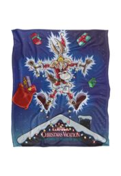 Warner Bros. Wile E Coyote Christmas Vacation Silky Touch Super Soft Throw Blanket 152 X 127 cm in White - thumbnail 1