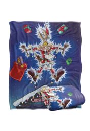 Warner Bros. Wile E Coyote Christmas Vacation Silky Touch Super Soft Throw Blanket 152 X 127 cm in White - thumbnail 2