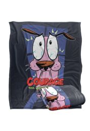 Courage The Cowardly Dog Window Silky Touch Super Soft Throw Blanket 152 X 127 cm in White - thumbnail 2