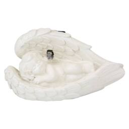 VFM e-Store Memorial Ornament Flower Pot 14 12cm x 6 7cm White X 1
