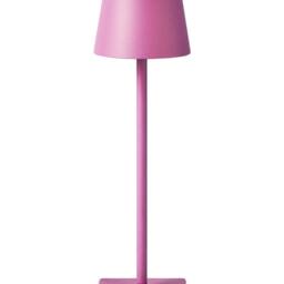 Wyld and Coco Pink Aluminium Table Lamp - Touch Dimmer with USB Charging - thumbnail 2