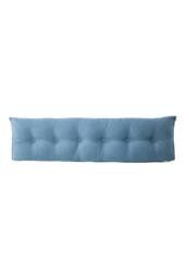 Living and Home Wedge Headboard Pillow with Removable Cover in Blue - Size: Medium - thumbnail 3