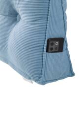 Living and Home Wedge Headboard Pillow with Removable Cover in Blue - Size: Medium - thumbnail 5
