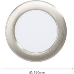 Loops Sleek Satin Nickel Ceiling Spotlight for Indoor Spaces - Modern Design in Metallics - thumbnail 4