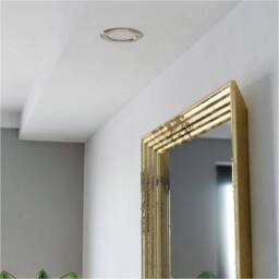 Loops Sleek Satin Nickel Ceiling Spotlight for Indoor Spaces - Modern Design in Metallics - thumbnail 6