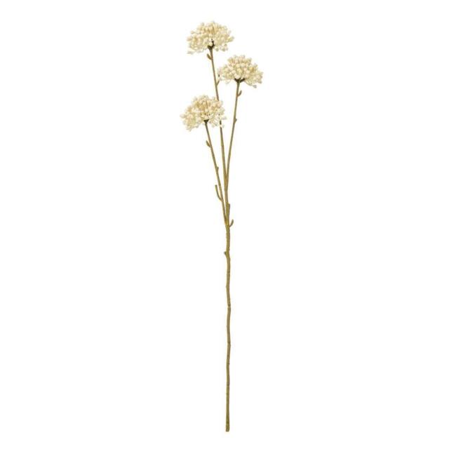 Hill Interiors Allium Spray Artificial Flower in Cream - image 1