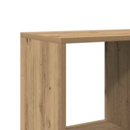 Berkfield Home Book Cabinet Artisian Oak 102x29x143 cm Engineered Wood in Brown - Size: 102 x 29 x 143 cm - thumbnail 8