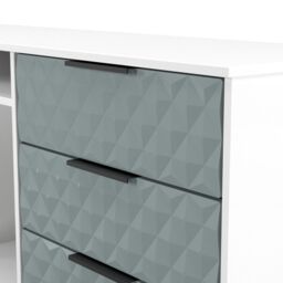 Ready Assembled 2 U Islay 6 Drawer Sideboard (Ready Assembled) in Duck Egg Blue - thumbnail 5