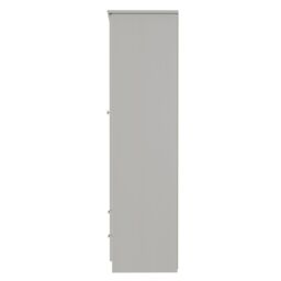Ready Assembled 2 U Albert 2 Door 2 Drawer Wardrobe (Ready Assembled) in Cream - thumbnail 2