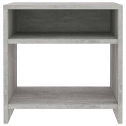 Berkfield Home Bedside Cabinet Concrete Grey 40x30x40 cm Engineered Wood - Size: 40 x 30 x 40 cm - thumbnail 4