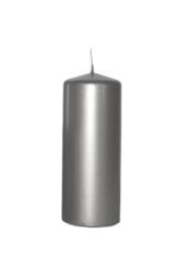 KDMD 200x70mm Silver Pillar Candles - thumbnail 1