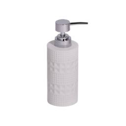 Showerdrape Maison Soft Green or White Shimmer Liquid Soap Dispenser - thumbnail 3